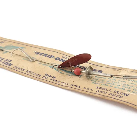 Weller Strip-On Spinner №44, нікель, 7 г, блешня оберталка (вертушка) #22405