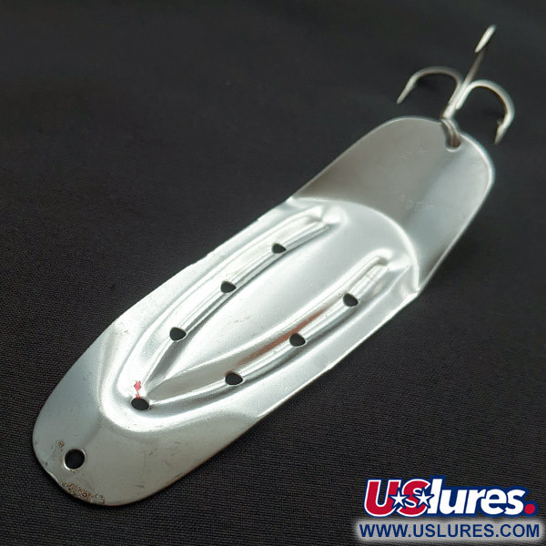 Great Lakes Lures Charger №3, нікель/червоний/гліттер, 21 г, блесна коливалка (колебалка) #22425