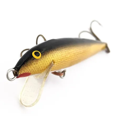 Rapala Original Floater F7 (Finland), золото, 4 г, воблер #22436
