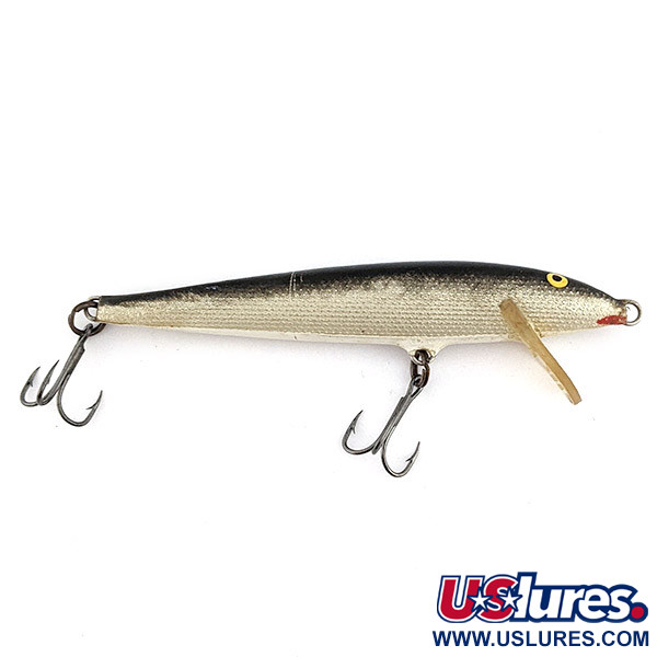  Rapala Original Floater F9 (Finland), S (Silver), 4 г, воблер #22438