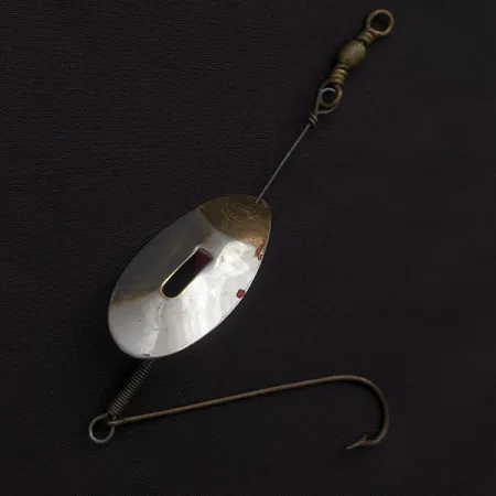 Lucky Strike June Bug Spinner, нікель/латунь/червоний, 7 г, блешня оберталка (вертушка) #22465