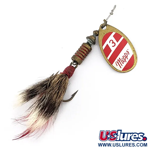 Mepps Aglia 3 dressed (білячий хвіст)