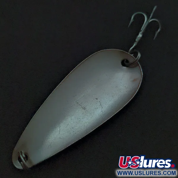 Worth Chippewa Steel Spoon, червоний/білий/нікель, 8 г, блесна коливалка (колебалка) #22477