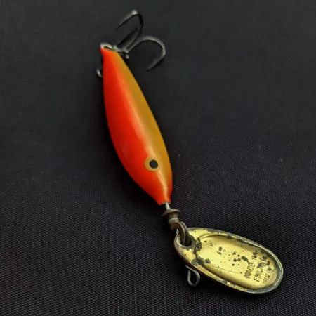 Blue Fox Super Vibrax Minnow Spin 1, Orange, 4, блешня оберталка (вертушка) #22503