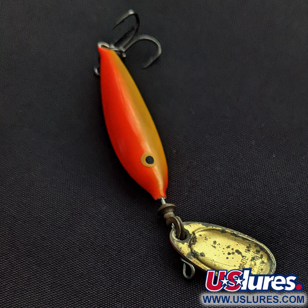  Blue Fox Super Vibrax Minnow Spin 1, Orange, 4, воблер #22503