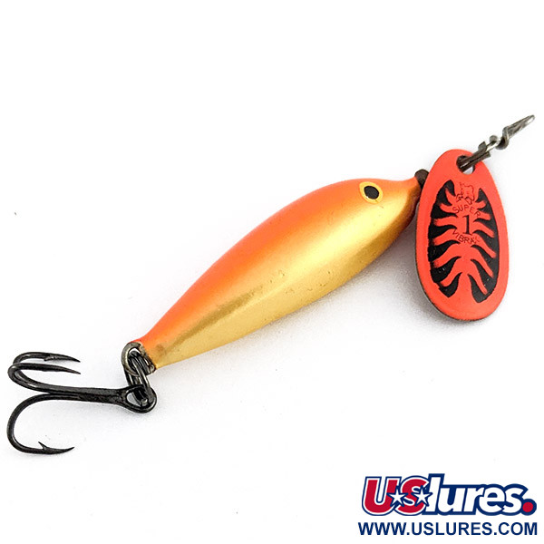  Blue Fox Super Vibrax Minnow Spin 1, Orange, 4, воблер #22503