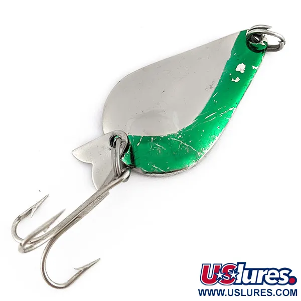Acme K.O. Wobbler, нікель/зелений, 14 г, блесна коливалка (колебалка) #22518