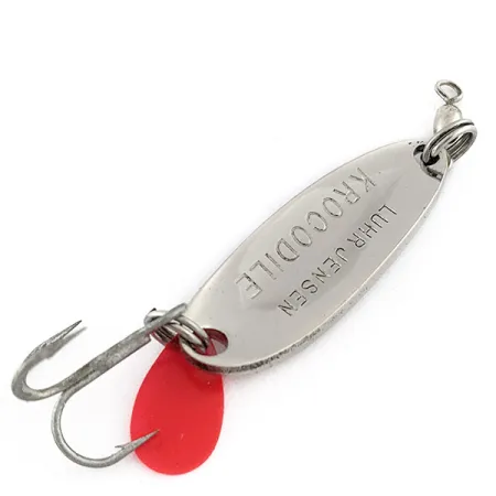 Luhr Jensen Krocodile, нікель, 7 г, блесна коливалка (колебалка) #22529