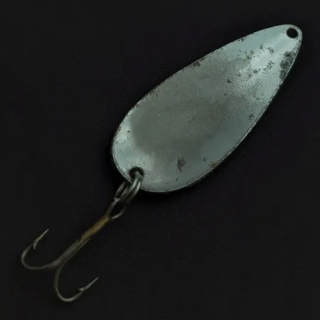 Kmart Spoon, нікель/білий/зелений, 14 г, блесна коливалка (колебалка) #22535