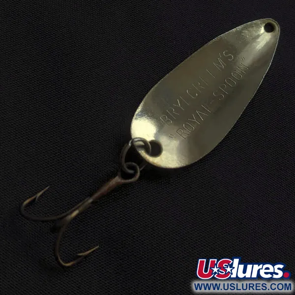  Brylcreem Royal Spoon, золото, 5 г, блесна коливалка (колебалка) #22563