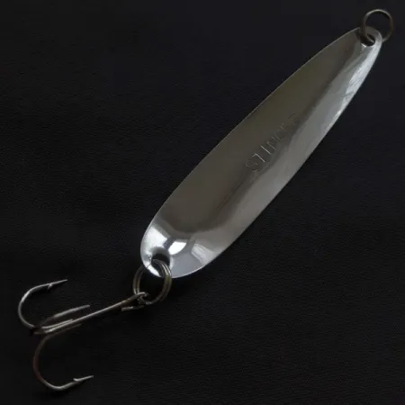 Stinger Michigan Flutter Spoon , нікель/голограма, 8 г, блесна коливалка (колебалка) #22566