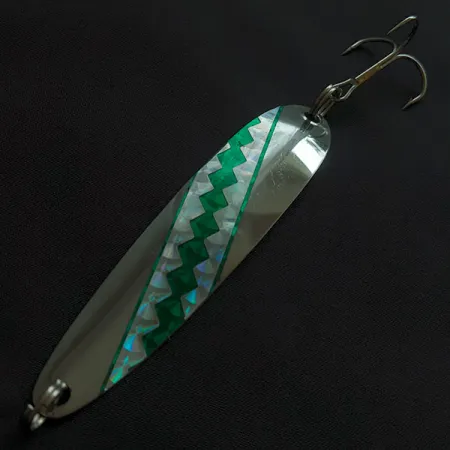 Stinger Michigan Flutter Spoon , нікель/голограма, 8 г, блесна коливалка (колебалка) #22566