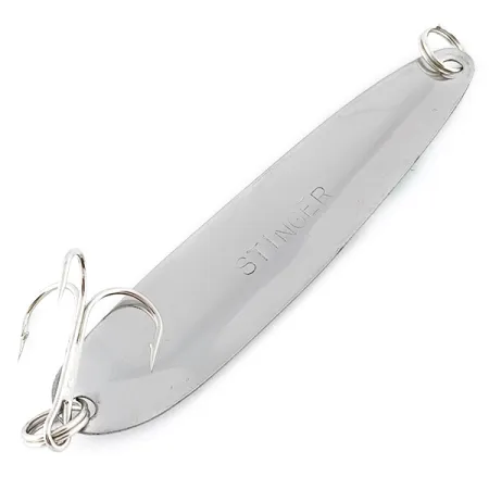 Stinger Michigan Flutter Spoon , нікель/голограма, 8 г, блесна коливалка (колебалка) #22566