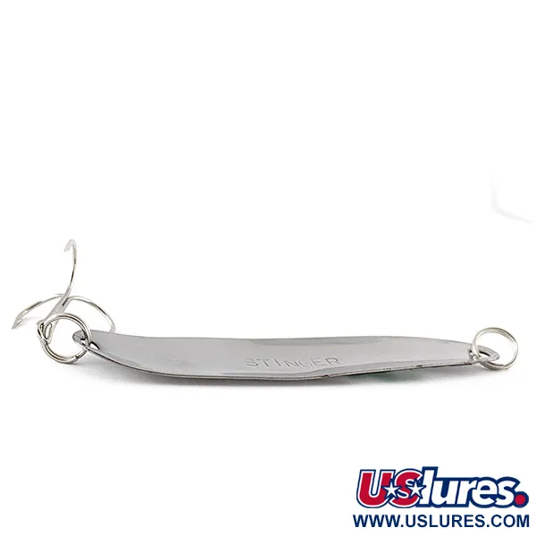 Stinger Michigan Flutter Spoon , нікель/голограма, 8 г, блесна коливалка (колебалка) #22566