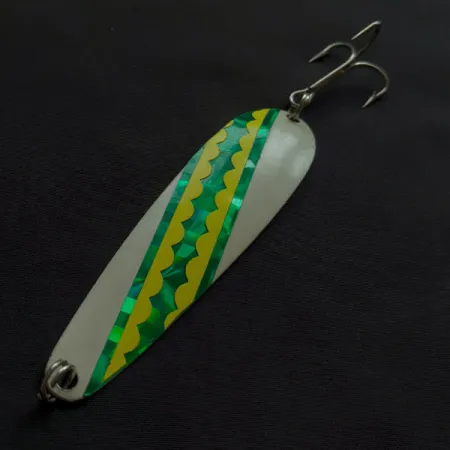 Hicks Tackle, білий/голограма, 8,5 г, блесна коливалка (колебалка) #22568