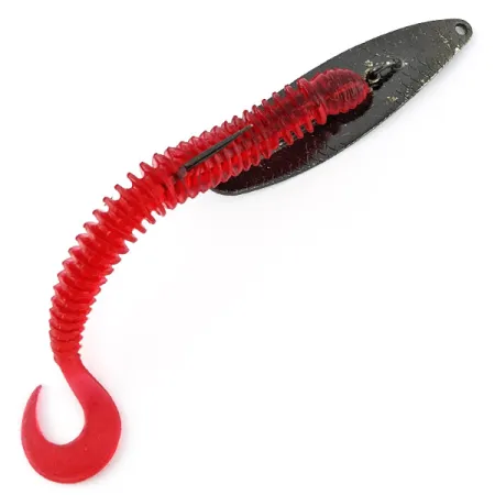 Mepps Timber Doodle 1, чорний/червоний, 12 г, блесна коливалка (колебалка) #22584