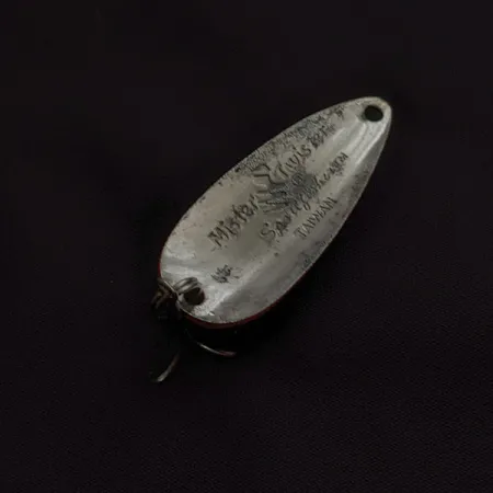 Mister Twister Sonic Spoon, червоний/чорний/нікель, 9 г, блесна коливалка (колебалка) #22602