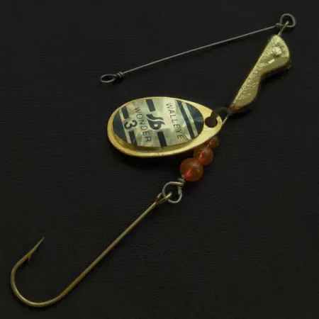 South Bend Walleye Wonder 3  Spinnerbait, gold, 14 г, блешня оберталка (вертушка) #22629