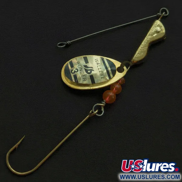 South Bend Walleye Wonder 3  Spinnerbait, gold, 14 г, блешня оберталка (вертушка) #22629