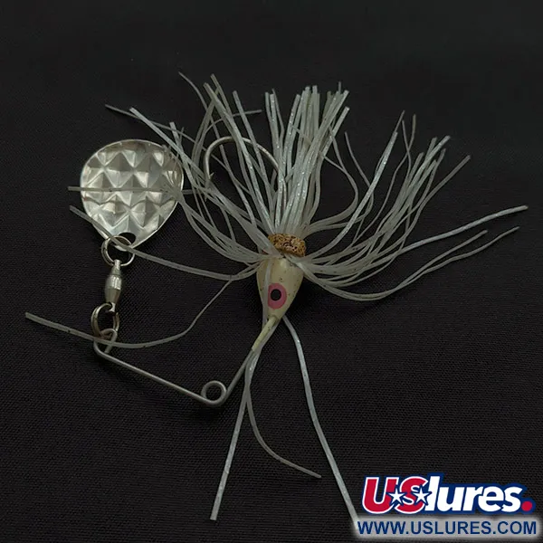 Strike King Mini-King Spinnerbait, нікель, 7 г, блешня оберталка (вертушка) #22630