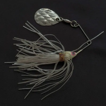 Strike King Mini-King Spinnerbait, нікель, 7 г, блешня оберталка (вертушка) #22630