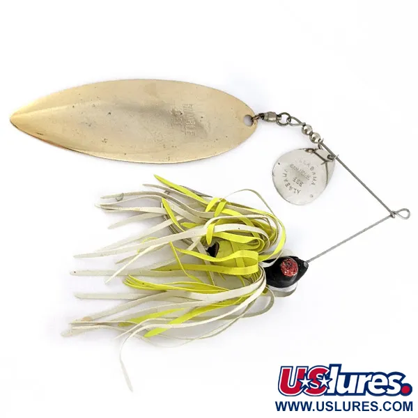 Bumble Bee Bait Company Alabama Bumble BEE Spinnerbait, золото/нікель, 28 г, блешня оберталка (вертушка) #22653