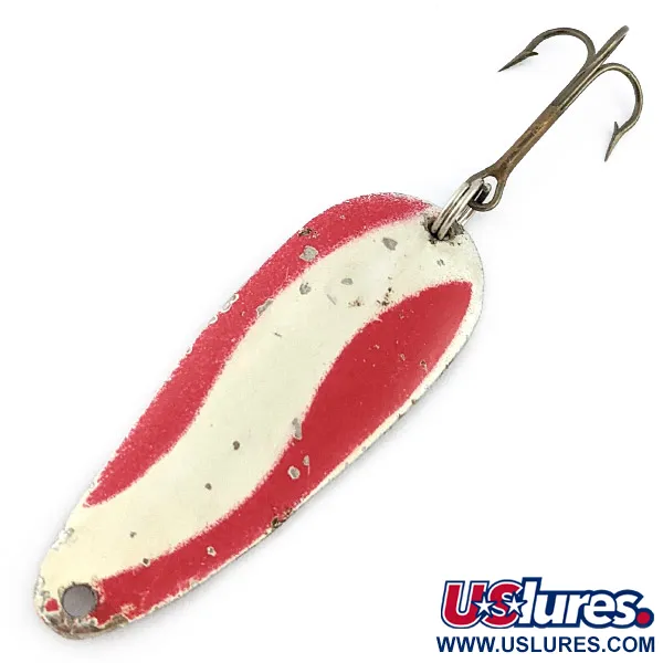  Gadabout Gaddis, червоний/білий/нікель, 9 г, блесна коливалка (колебалка) #22698
