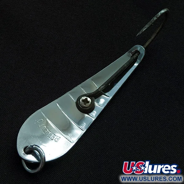 Luhr Jensen Reflecto #2, нікель, 7 г, блесна коливалка (колебалка) #22746