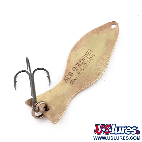  Al's gold fish, gold/rose gold, 17 г, блесна коливалка (колебалка) #22751