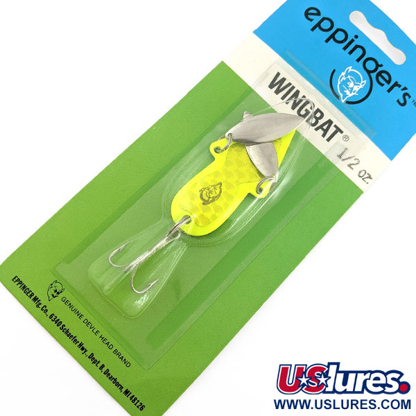  Eppinger Wingbat, yellow, 14 г, блесна коливалка (колебалка) #22758