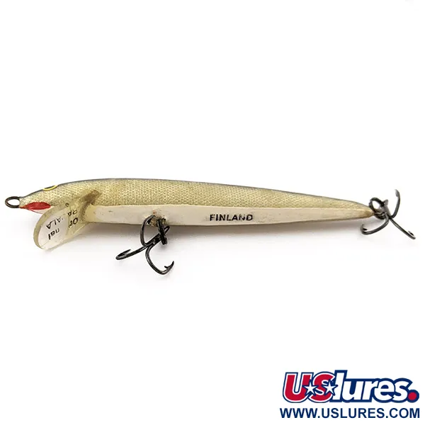 Rapala Original Floater F9 (Finland 1960 -х років), S  (Silver, 4 г, воблер #22760