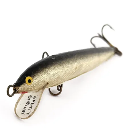 Rapala Original Floater F9 (Finland 1960 -х років), S (Silver), 4 г, воблер #22761