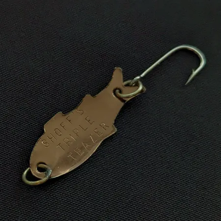 Shoff's Triple Teazer, мідь, 1,1 г, блесна коливалка (колебалка) #22767