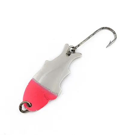 Shoff's Big Triple Teazer, нікель/червоний, 2 г, блесна коливалка (колебалка) #22777