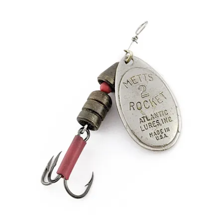 Atlantic Lures Metts 2 Rocket , нікель, 5 г, блешня оберталка (вертушка) #22778