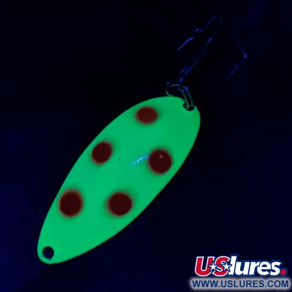 Seneca Little Cleo (Hula Girl) UV, нікель/червоний/жовтий UV, 14 г, блесна коливалка (колебалка) #22785