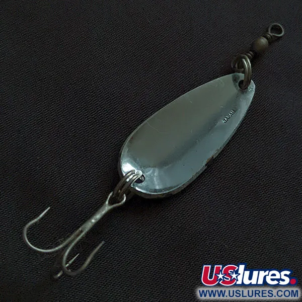  Kmart Spoon (Japan), нікель/білий/червоний, 11 г, блесна коливалка (колебалка) #22791