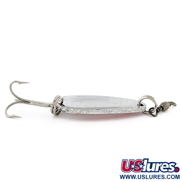  Kmart Spoon (Japan), нікель/білий/червоний, 11 г, блесна коливалка (колебалка) #22791