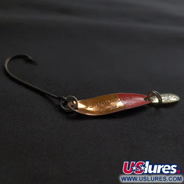 Luhr Jensen Krocodile Troll, червоний/мідь, 2 г, блесна коливалка (колебалка) #22795