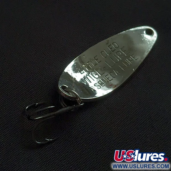 Seneca Little Cleo, нікель, 7 г, блесна коливалка (колебалка) #22825