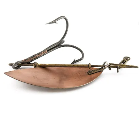 Pflueger Muskill 12, нікель/мідь, 45 г, блешня оберталка (вертушка) #22844