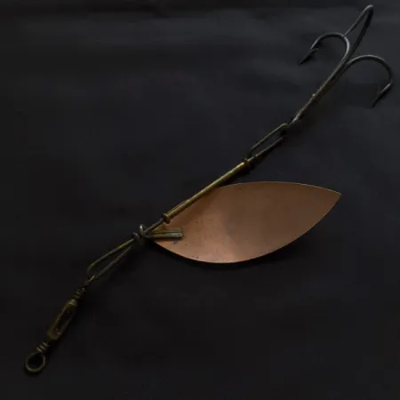 Pflueger Muskill 12, нікель/мідь, 45 г, блешня оберталка (вертушка) #22844