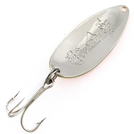 Seneca Little Cleo (Hula Girl) UV, нікель/жовтий/помаранчевий, 14 г, блесна коливалка (колебалка) #22848