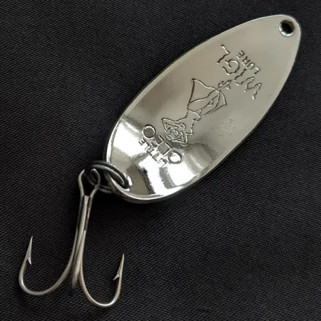 Seneca Little Cleo (Hula Girl) UV, нікель/жовтий/помаранчевий, 14 г, блесна коливалка (колебалка) #22848