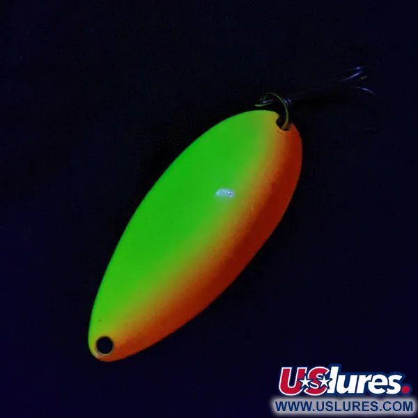 Seneca Little Cleo (Hula Girl) UV, нікель/жовтий/помаранчевий, 14 г, блесна коливалка (колебалка) #22848