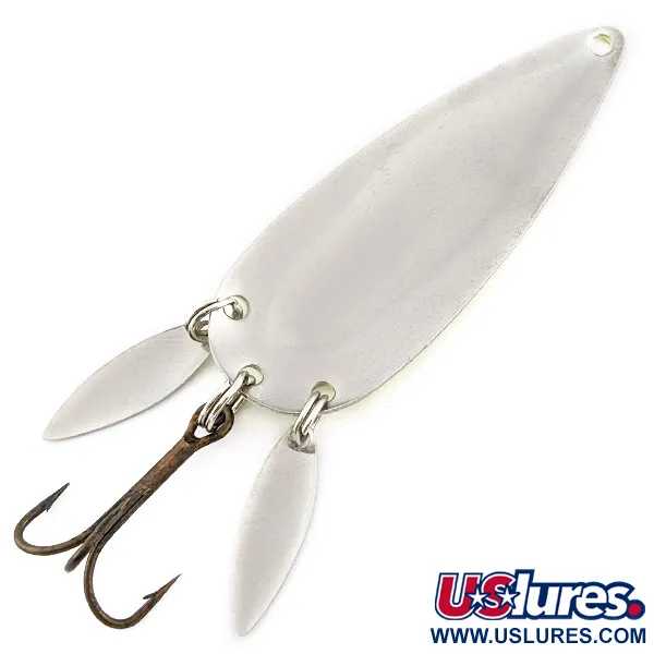 Luhr Jensen Rattlesnake, нікель/жовтий/червоний/чорний, 17 г, блесна коливалка (колебалка) #22856