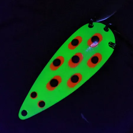 Luhr Jensen Rattlesnake, нікель/жовтий/червоний/чорний, 17 г, блесна коливалка (колебалка) #22856