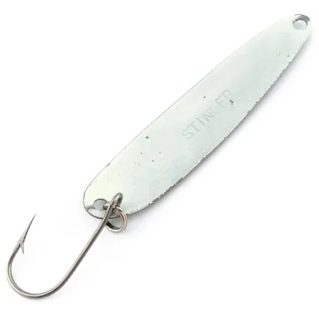 Stinger Michigan Flutter Spoon, чорний/білий/голограма, 8 г, блесна коливалка (колебалка) #22877