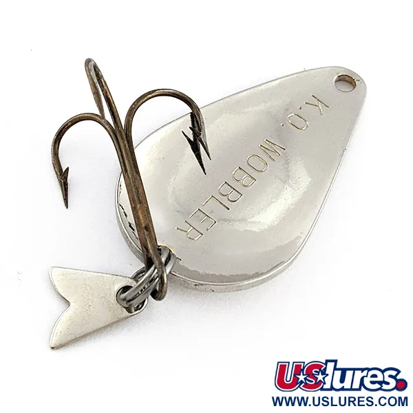  Acme K.O. Wobbler, нікель, 14 г, блесна коливалка (колебалка) #22910