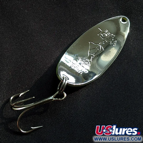 Seneca Little Cleo (Hula Girl), нікель/жовтий/червоний, 14 г, блесна коливалка (колебалка) #22920